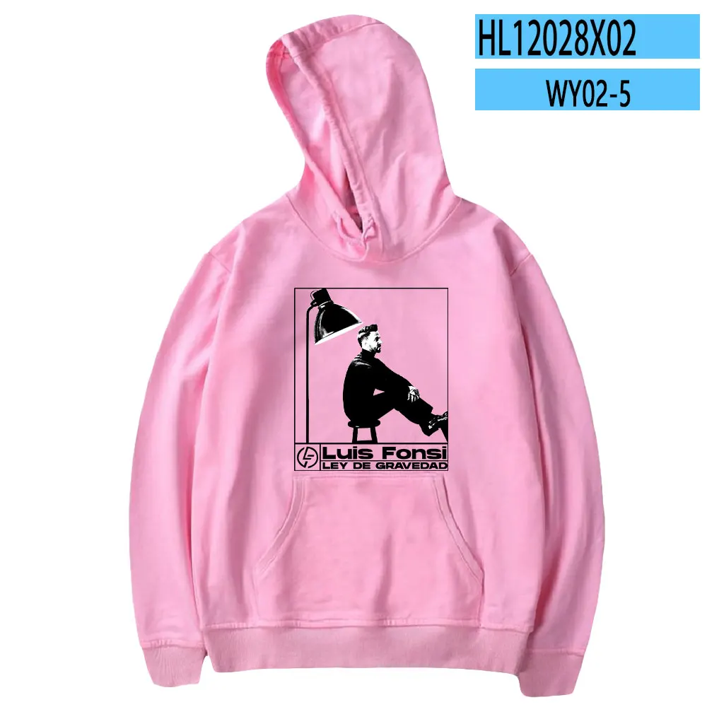 thumbnail image 1 of Sudadera con capucha de Luis Fonsi Merch Sudadera con capucha para hombres y mujeres Sudadera con capucha de manga larga de cantante de moda de estilo callejero, 1 of 5