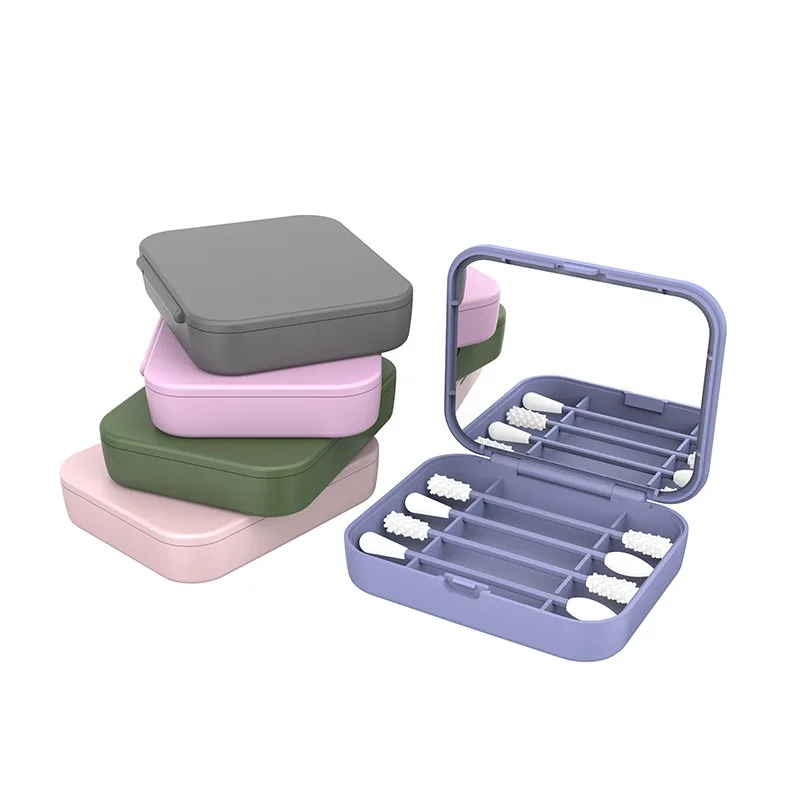 Reusable Cotton Swab 4Pcs/Set 4 IN 1 With Mirror