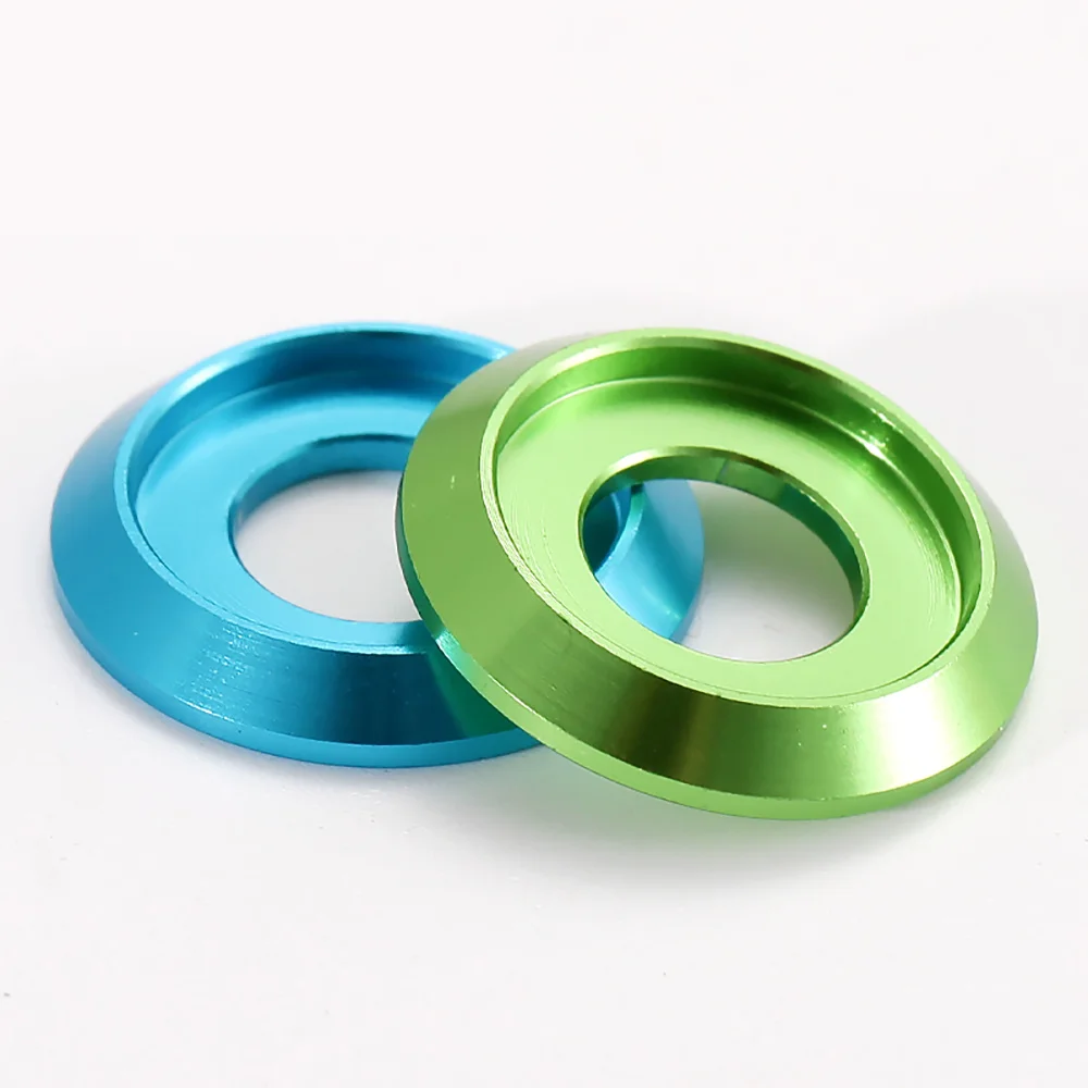 

Anodized Colored aluminum alloy washer screw gasket Aluminum flat Round Gasket M2 M2.5 M3 M4 M5 M6 M8