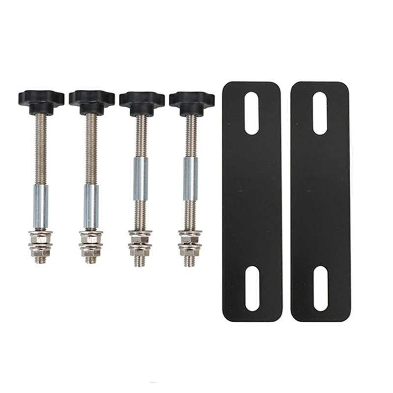 Universal Car Recovery Board Mounting Pins Base Plates Kits Easy-To-Install Escape Board Mount Safetys Traction