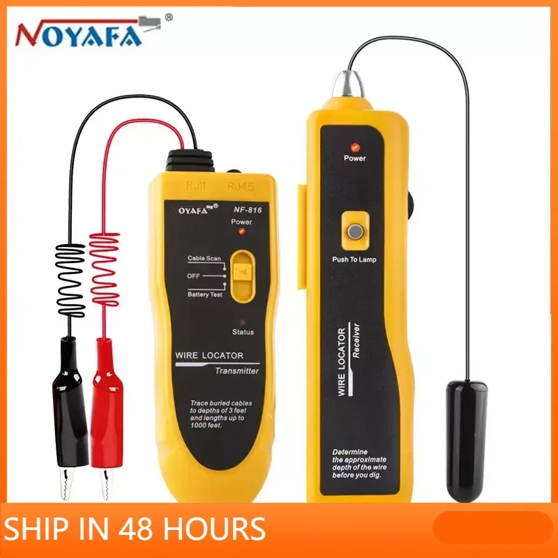 

NOYAFA NF-816/NF-816L High Quality Cable Tracker Locator Underground Cable Detection Instrument Concealed Line Circuit Tester