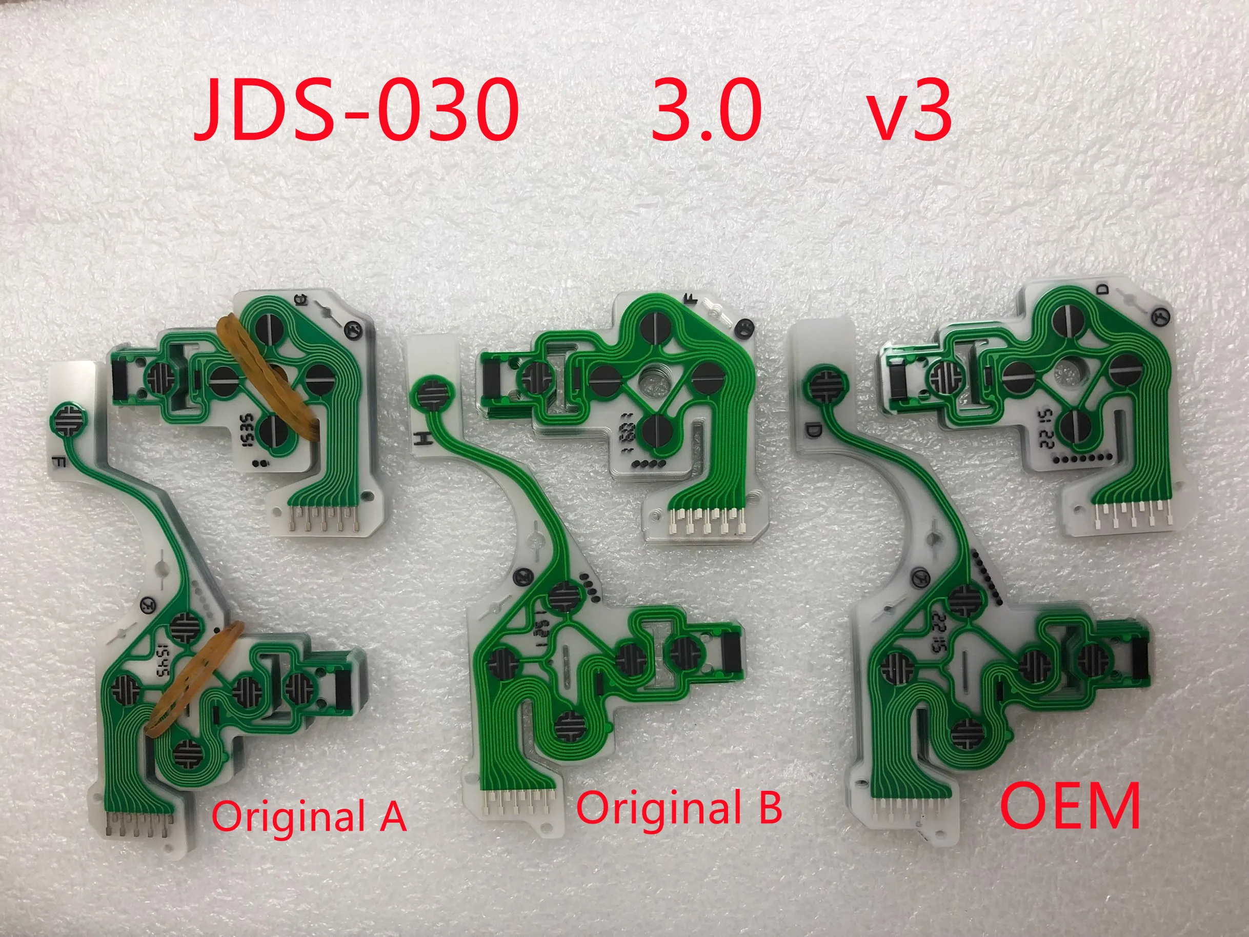 

200pcs/lot For Playstation4 Conductive Film Keypad for PS4 Controller DualShock PCB Circuit JDS 030 jds-030 3.0 v3