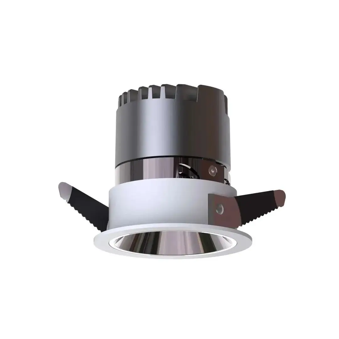 Description Picture 4 of itemRecessed Anti-glare LED COB Spotlight 24W 30W Dimmable 110V 220V Ceiling Downlight 7W 10W For Foyer Dining room Mall lighting