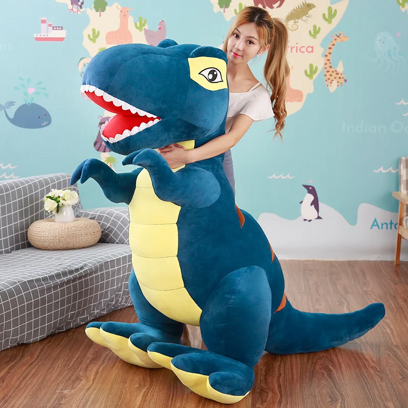 

Children Dinosaur Hot Huggable Plush Cartoon Dolls Plush Stuffed Toys Hobbies Huge For Tyrannosaurus Toys Boys Classic Toys Rex
