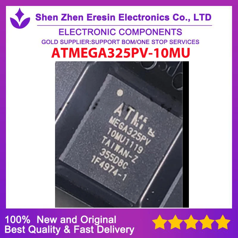 

Бесплатная доставка, 1 шт./лот ATMEGA325PV-10MU TQFP64, новый и оригинальный