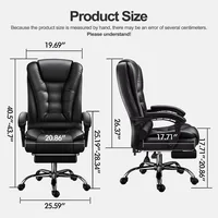Home Computer Chairs, Office Gaming Chairs Big and Tall Chair Back Support Ergonomic High Back Managerial Executive,Office Chair 2