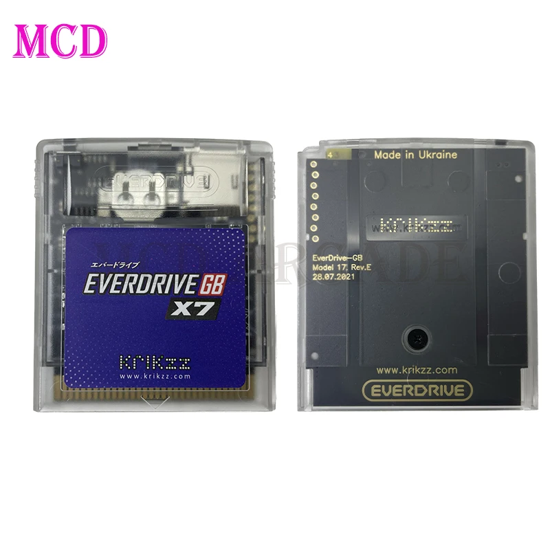 Everdrive-gb x7スーパーgb2カセット,デバイス,gb,gbc,gba,mbc1,mbc2 