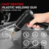 200W Cordless Plastic Welder Car Bumper Repair Tool Kit 5000mAh Battery USB Rechargeable Plastic Welder Gun Hot Stapler 2