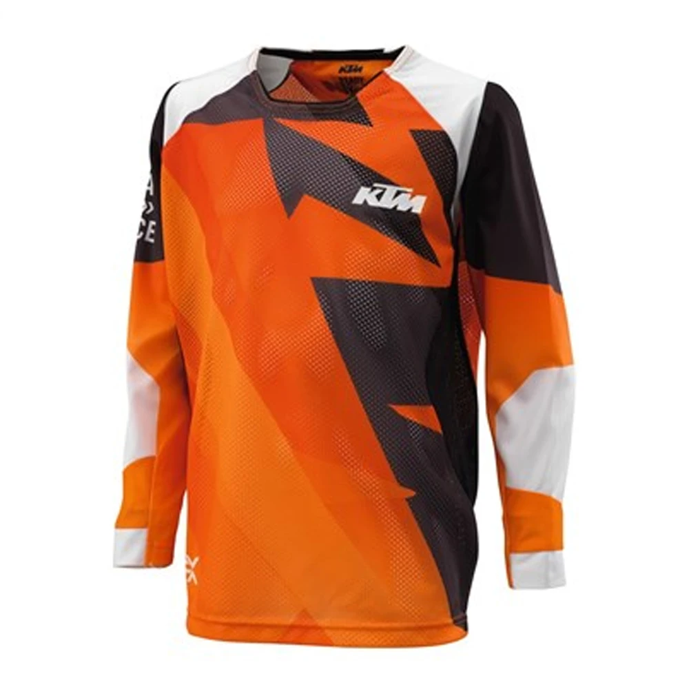 Maglia da bici estiva KTM Maglia da motocross a maniche lunghe da uomo Abbigliamento da moto fuoristrada Maglia da ciclismo in discesa Maglia da bicicletta DH Dirt