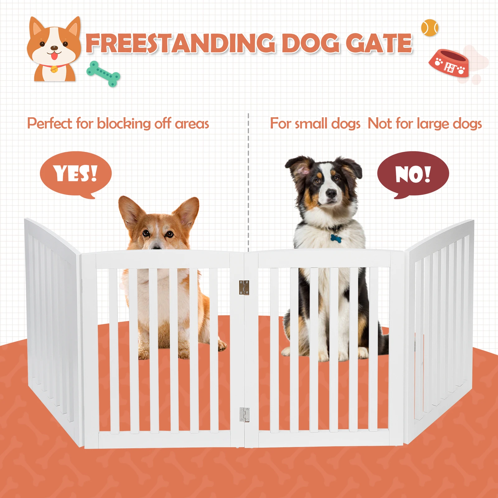 Foldable Indoor Dog Gate 5