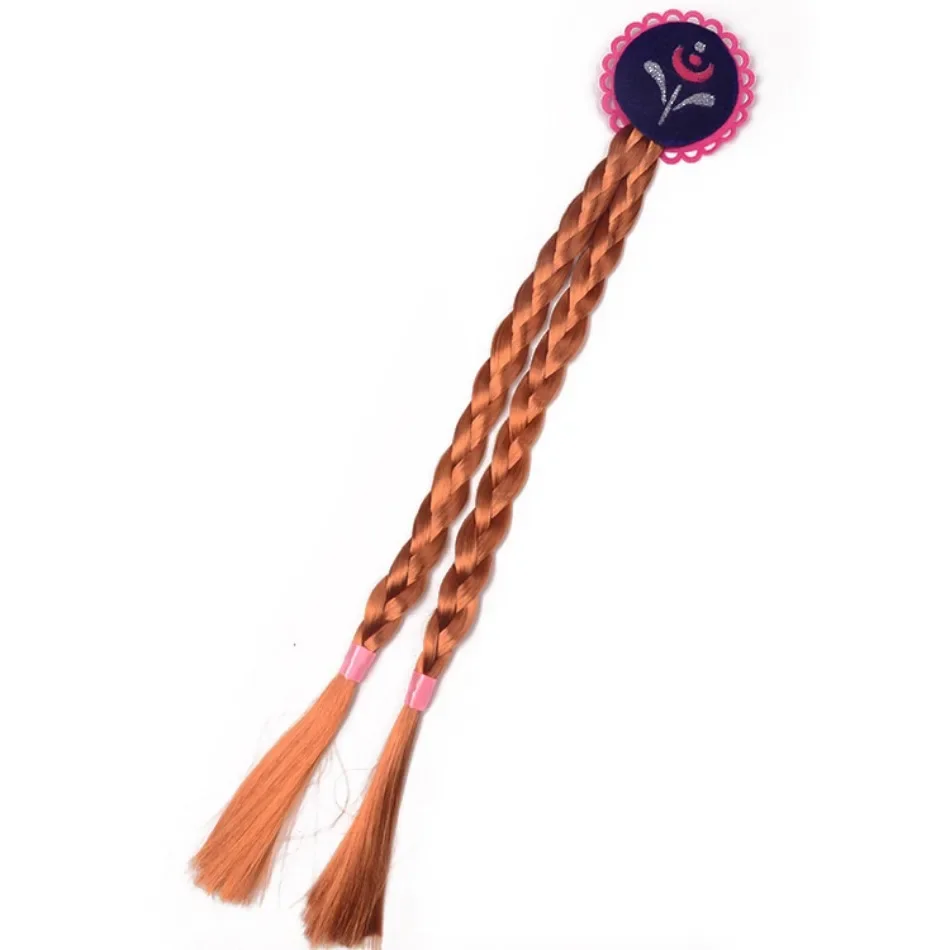 Elsa-Inspired Braid Hairpin and Dress-Up Set