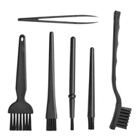 set Anti Static Brush ESD Safe Synthenic Fiber Details Cleaning Brush Tool For Mobile Phone Tablet PCB BGA Repair Work 1