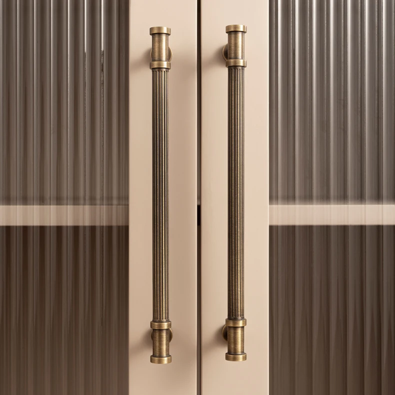 solid brass drawer pull antique bronze hardware