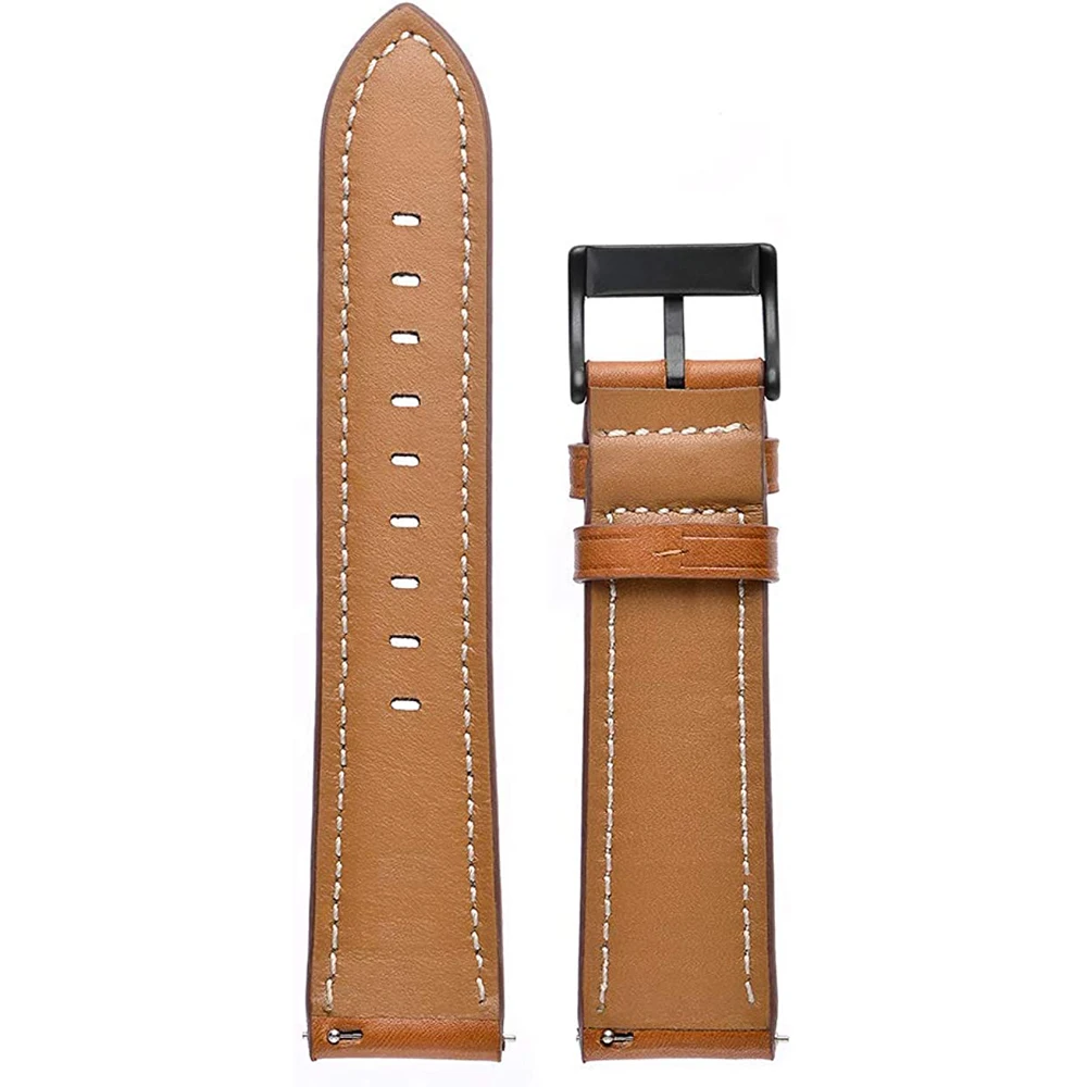 Premium Leather Watchband - 20mm Strap