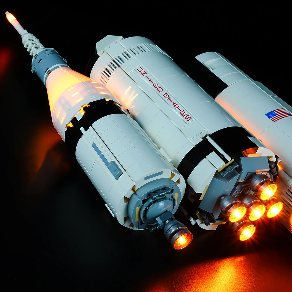 Kit Led Saturn V | Blocks Saturn V | Led Light | 21309 | Toys Set - Kit 21309 - Aliexpress