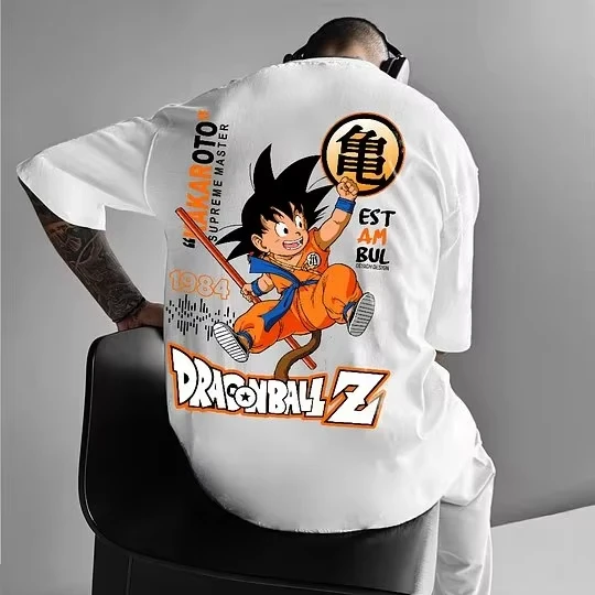 Brava Fabrics Chemise Dragon Ball Goku Écru