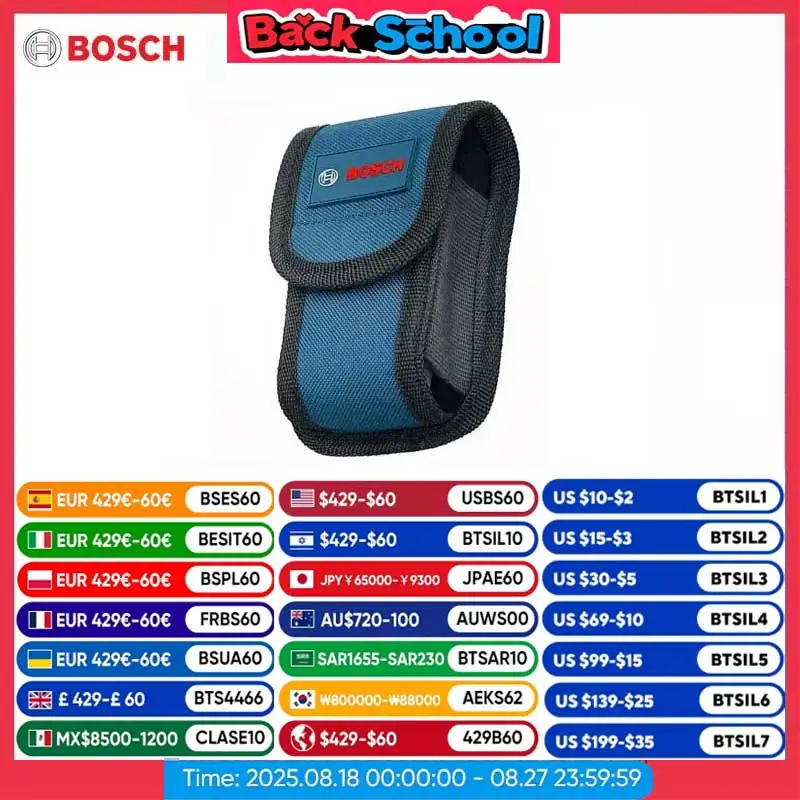 ボッシュソフトケースダストナイロンキャンバスバッグレーザー