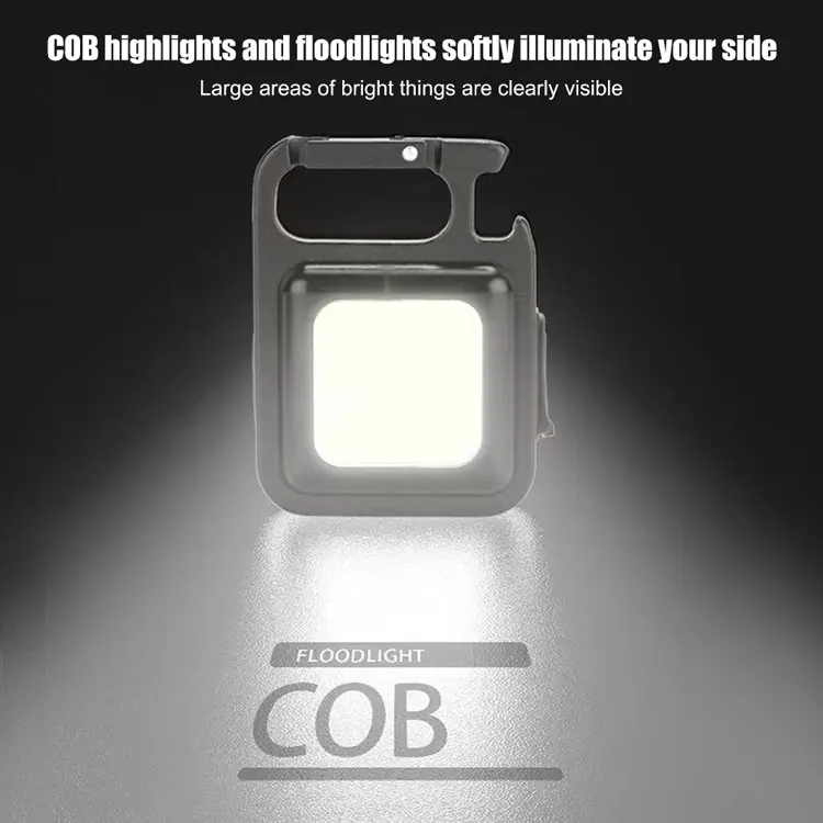 Description Picture 4 of itemLED Mini Flashlight Portable Keychain USB Rechargeable Waterproof For Outdoor Camping Camping Lamps Charging Work Lights Fishing