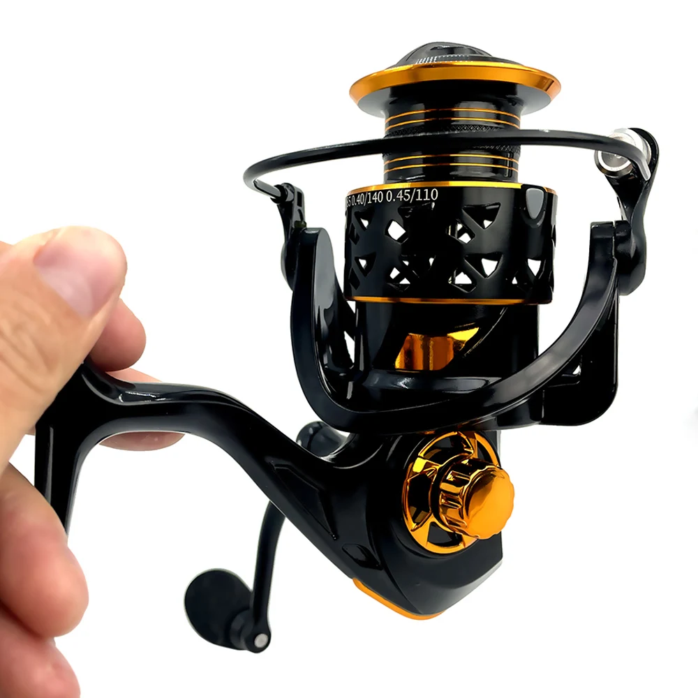 

GHOTDA Carp Reel 2000-7000 Spinning Fishing Reels Metal Spool Spinning Lure Reel High-casting Reel Fishing Tackle for Saltwater