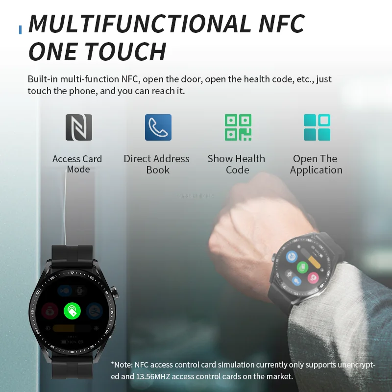 ο HW28 Ʈ ġ  ȭ NFC       ̵ Smartwatch ȵ̵ IOS
