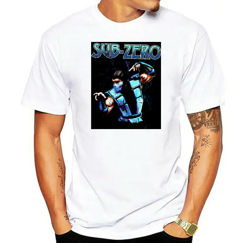 T-Shirt Mortal Kombat Mens Klassic Sub Zero