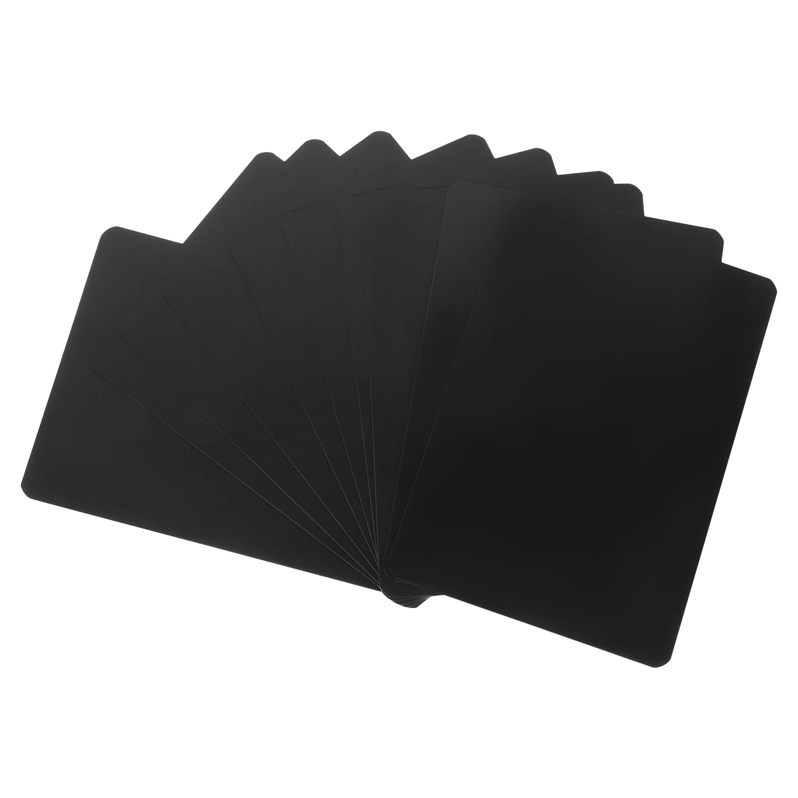 

10 Pcs Food Label Show Rack Price Boards for Restaurant Desktop Signs It Can Move Display Stand Abs Advertising Labels Holder