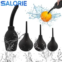 Anal Washes Enema Anal Cleaner Vagina Douche Pear Design Medical Supplies Rubber Health Feminine Intimate Hygiene Shower Tools 1