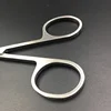 Stainless Steel Eyelash Eyebrow Fine Hair Trimmer Scissor Nail Cuticle Cutter Scissors Curved Pedicure Tweezer Beauty Tools 4