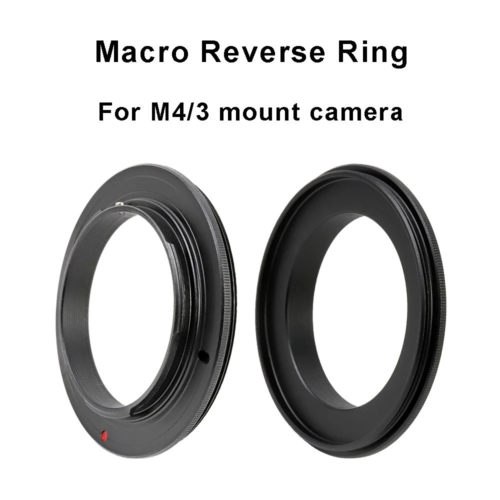 Anello adattatore per filtro macro da 52 mm, per fotocamere