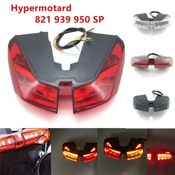 Luci posteriori Per DUCATI Hypermotard 821 939 950 SP 2012-2021 2020 Moto LED Integrato LED Fanale posteriore Indicatore di direzione
