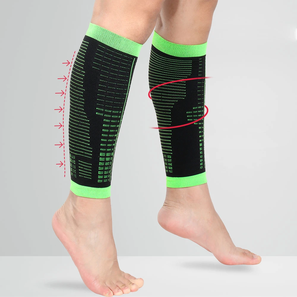 Sports Compression Leg Sleeves UV Protection Leg Warmers Men Cycling Running Basketball Marathon Gym Leg Guard Lower