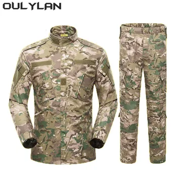 Oulylan Special Forces Coat Pant Fishing Camouflage Militar Hunting Clothes Combat Uniform Camo Tactical Suit Men 6