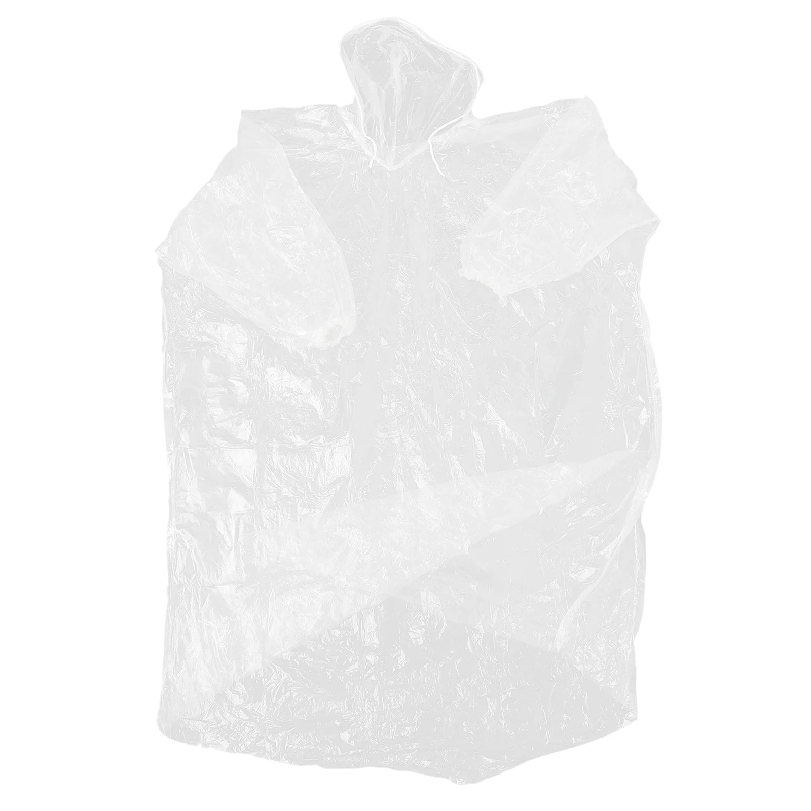 

10 Pcs Poncho Disposable Raincoat Men and Women Ponchos for Adults Mens Cloak Pe Plastic