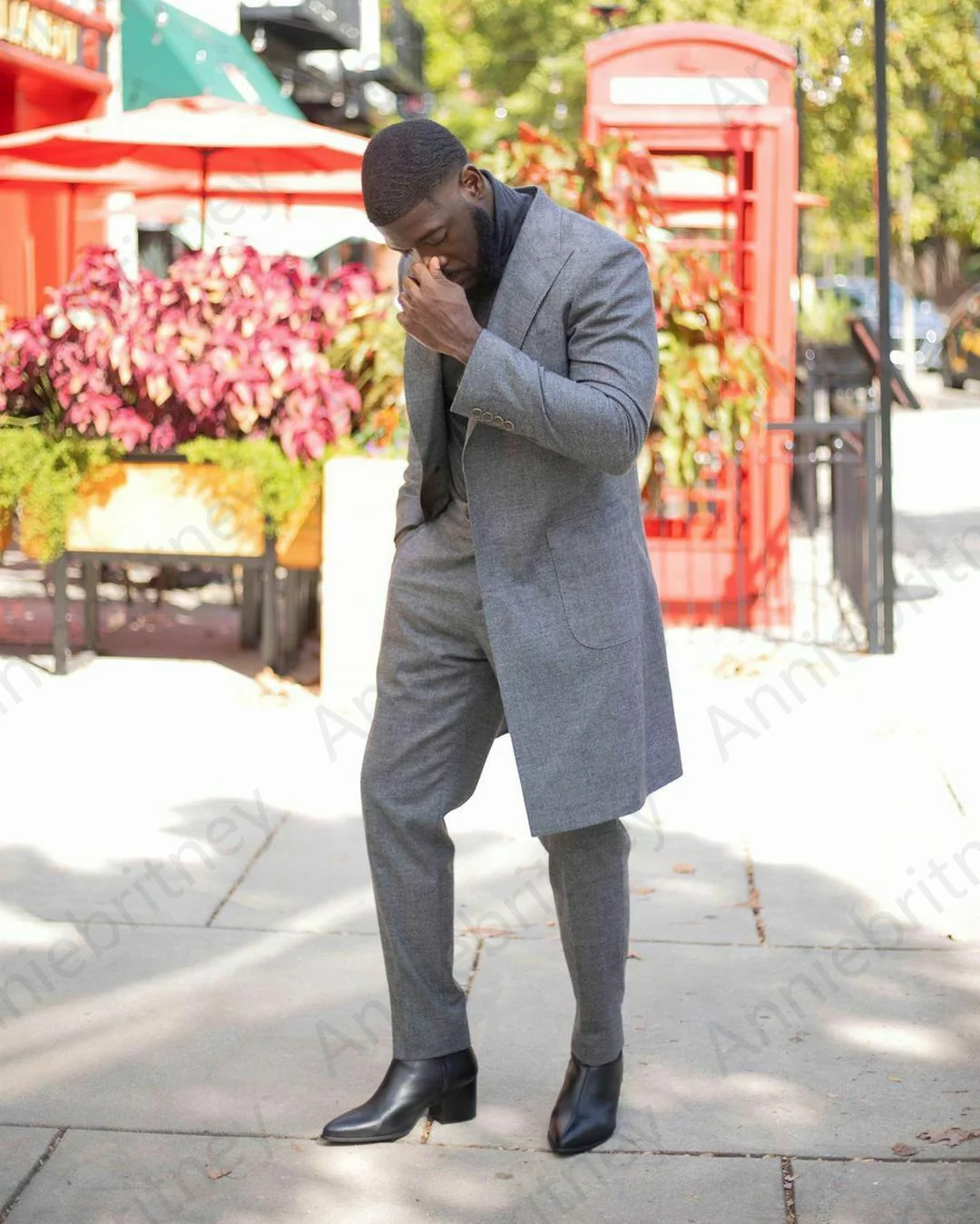 公式ストア メンズロングジャケットとパンツ グレーの長袖スーツ カジュアル 秋のシーズン 2ユニット スリムフィット 22 正規品 Swisskeysmanagement Com