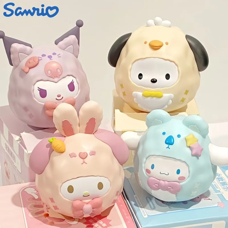 

Sanrio Cinnamoroll кавайная фигурка Kuromi моя мелодия почтовый стакан Косплей фигурка животного ПВХ аниме статуя кукла модель Рождественский подарок