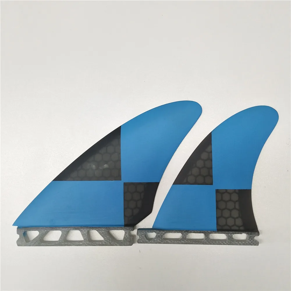 UPSURF FUTURE Fins Twin Fin For Surfboard Accessories 4 Pcs/set Fiberglass Honeycomb Quilha Central Swimming Fins Christmas Gift
