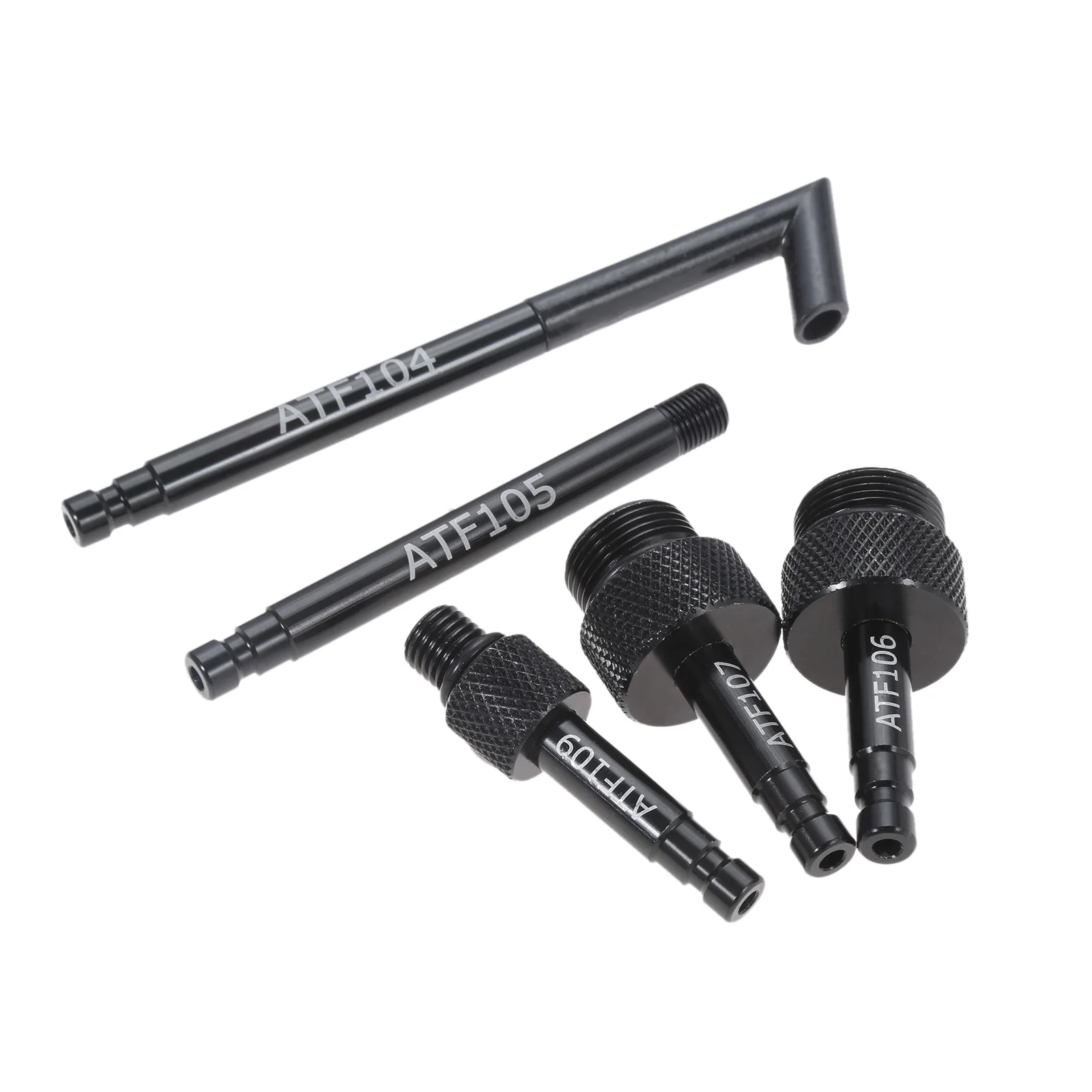 Transmission Fluid Filling Adapter Aluminum Alloy Car Transmission Fluid Oil Filling Filler Adapter For Mercedes Benz 722.9 VW Audi CVT DSG AISIN 09G 01J 5-Sizes