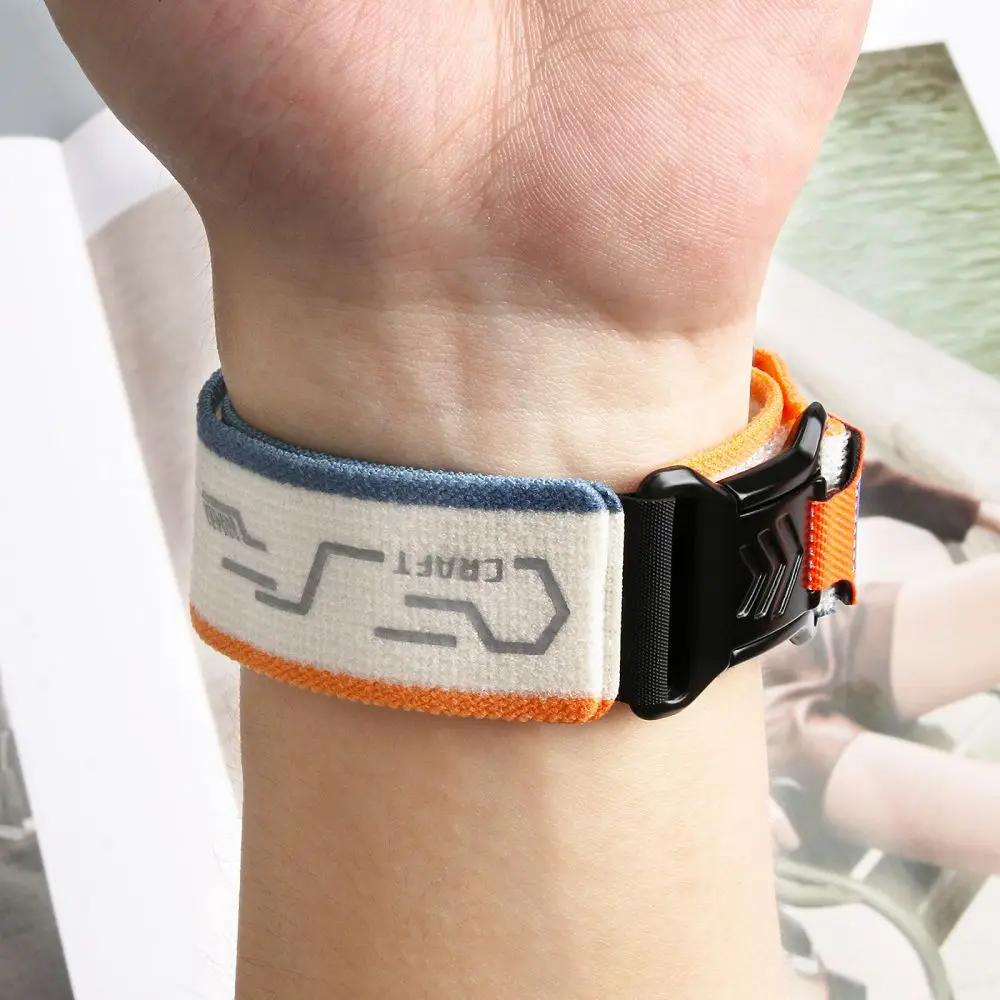 Rugged Elastic Sport Strap in Trail Loop Nylon