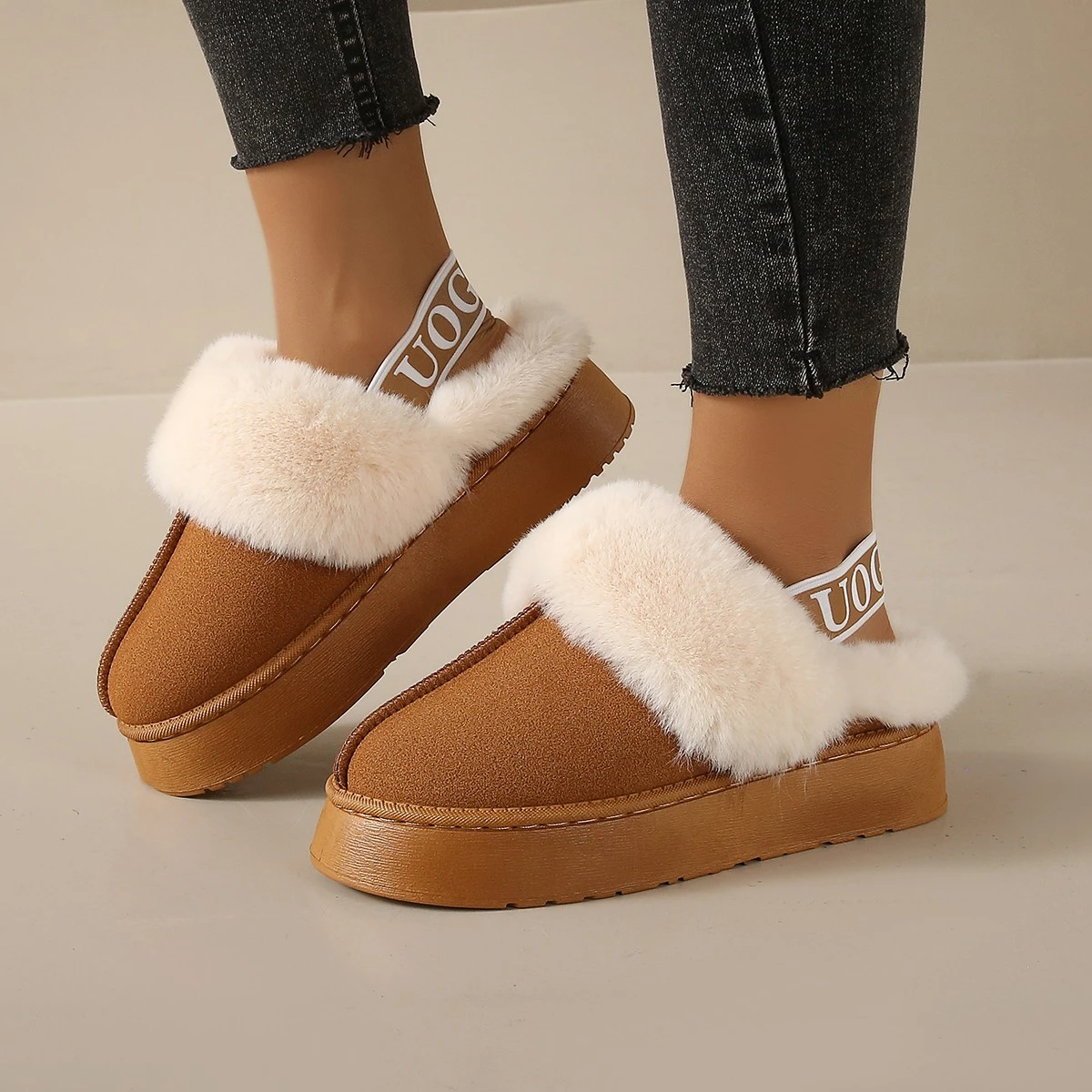 Women Platform Slippers Spring and Autumn Winter Comfortable Slippers Designer Outdoor Fashion Shoes for Women Hot Slides Women 6