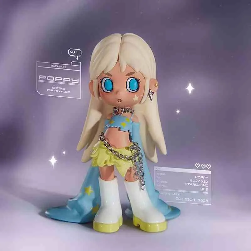 Figura de acción de caja sorpresa de la serie Loading de Lil Peach Riot, caja misteriosa de Lil Peach Riot, bolsa sorpresa, adornos decorativos, muñeca de juguete genial para niña