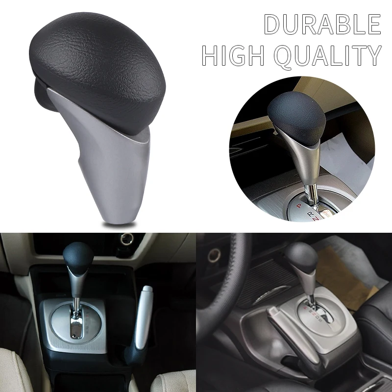 Car Brake Handle Cover Gear Shift Knob Honda Civic 2006-2011 Left Hand Drive Auto Accessories 47115-SNA-A82ZA 54130-SNA-A81 hand brake cover,car interior accessories,gear head cover