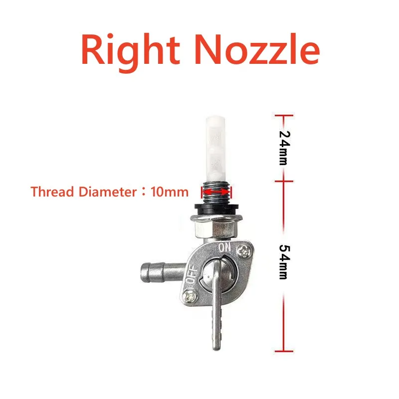 Valvola Intercettazione Serbatoio Carburante - Rubinetto Metallo Per Generatori, 5.5-16hp - Foto 12