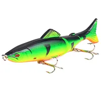 1pcs Multi Jointed Crankbaits Fishing Lures Jerkbait Minnow Wobblers For Pike Fish Trolling Bass Artificial Bait Hard Swimbait 1