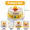 Children Bouncing Turntable Concentration Training Puzzle Parent Child Interaction Toy Children Bouncing Yellow Duck Toys 6