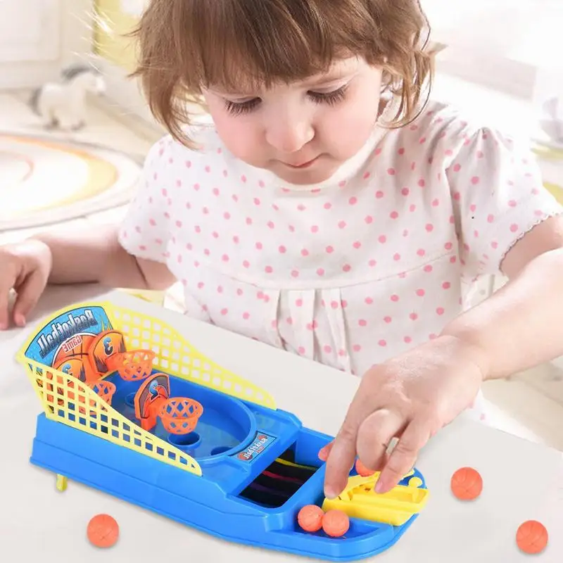 Mini Desktop Basketball Game Office Table Stress Soothing Toy Board Game For Basketball Fans