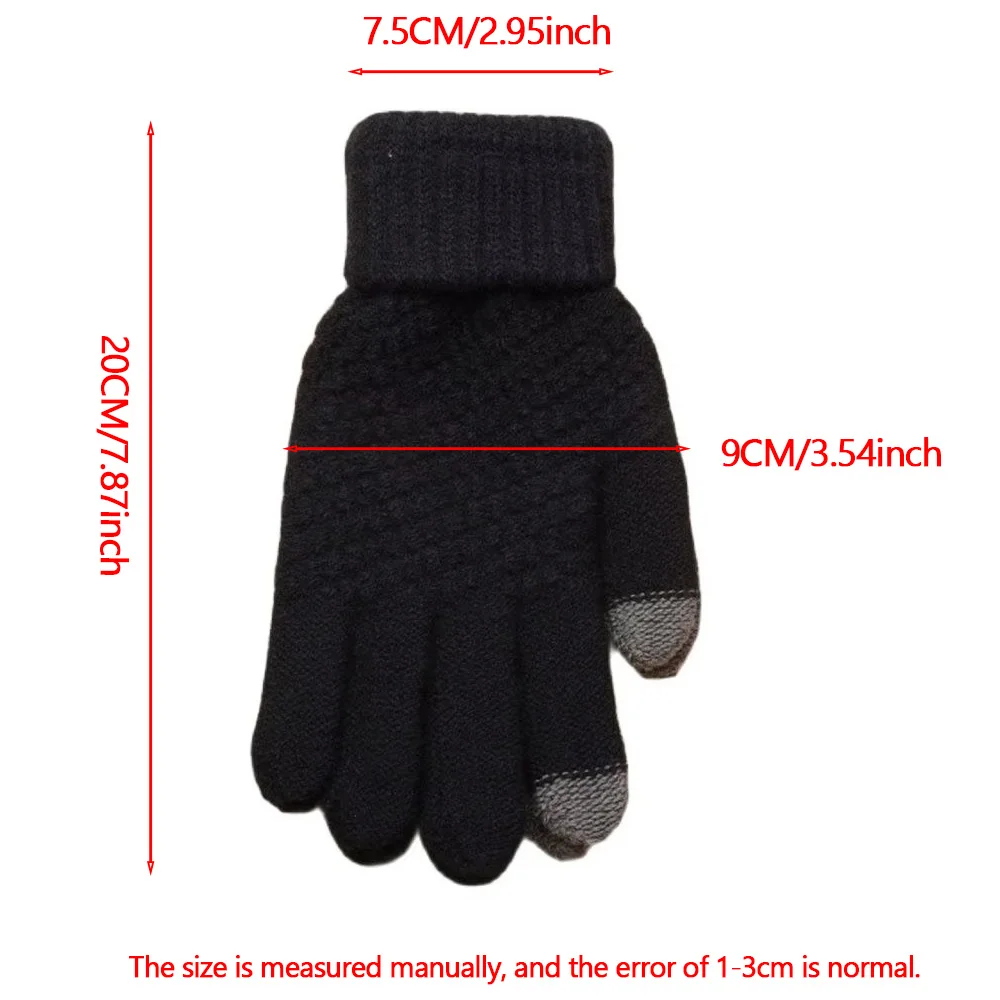 Luxurious Women's Cashmere Touchscreen Winter Gloves - Warm & Stylish