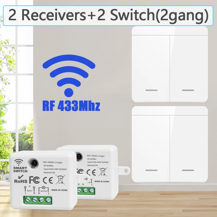 2 Receiver 2 Switch