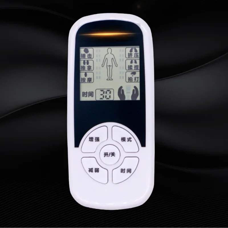 

6 Modes EMS Electric Muscle Therapy Stimulator Tens Unit Machine Meridian Physiotherapy Pulse Abdominal Prostate Body Massager