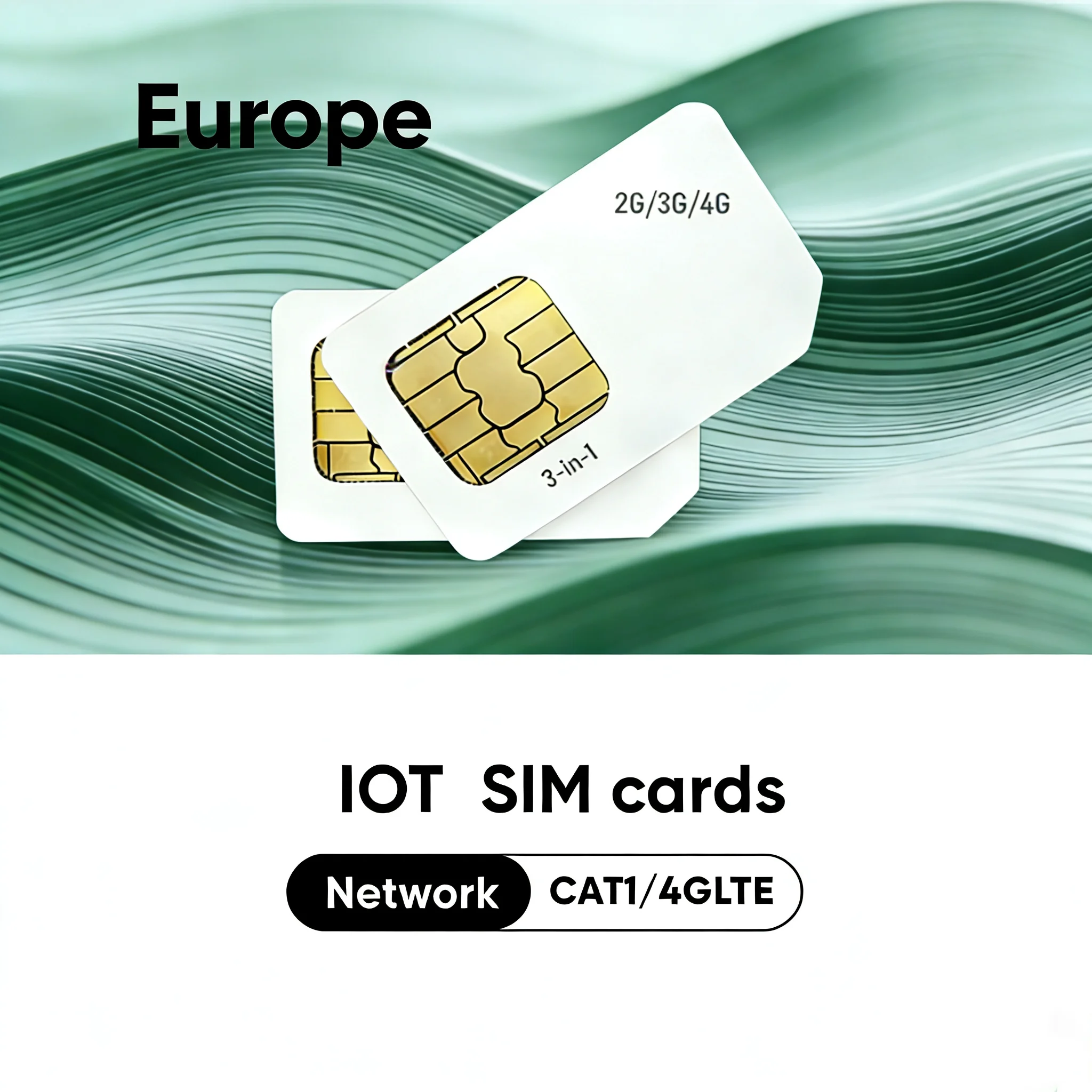 European 4G SIM Pet GPS Tracker 365 Day Service - 500MB Roaming Data IoT M2M Collar Walkie Talkie Translator