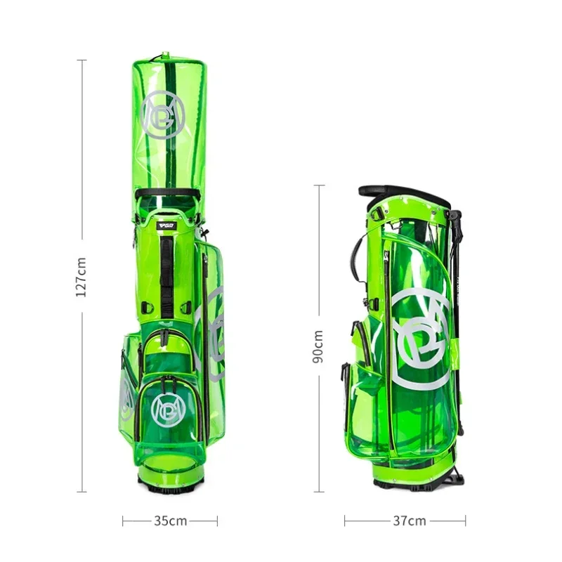 PGM Women Golf Bracket Bags Portable Club Pack Waterproof Lightweight Bright Transparent Put All Sets Clubs QB131